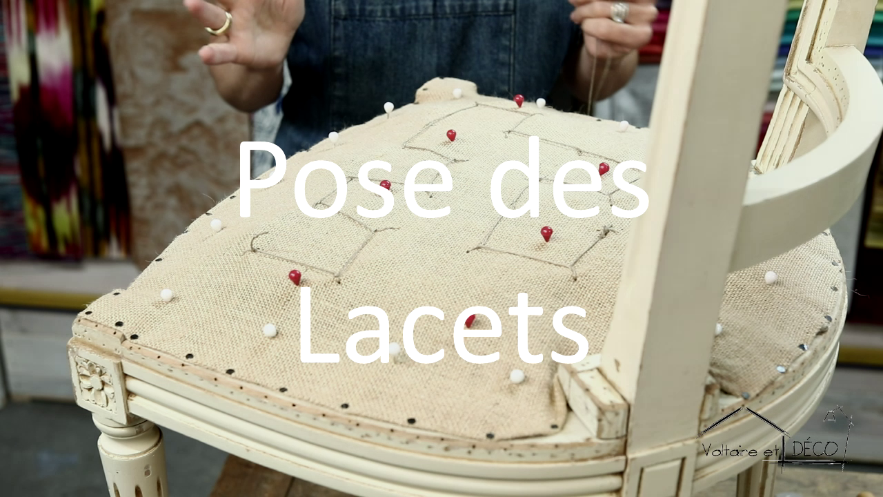 4/ Pose des Lacets