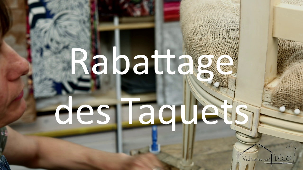 8.c/ Rabattage des Taquets