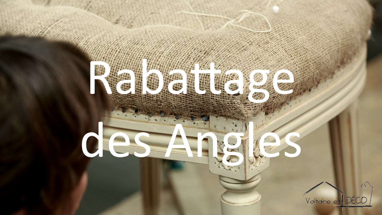 8.b/ Rabattage des Angles